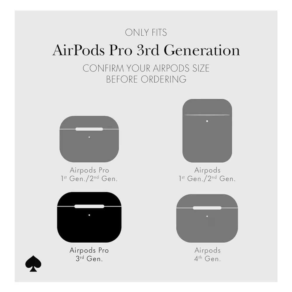 Kate Spade New AirPods Pro 3 Case - Cherry Print